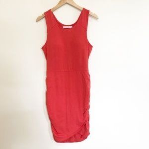 Athleta Red Seeker Tank Dress Size Medium Petite